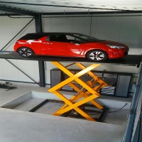 Automated Car Parking System Electric Scissor Hydraulic Car Lift