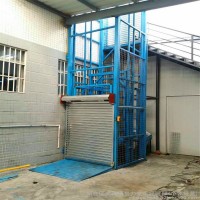 china manufacture of guide rail lift cargo lift with good quality