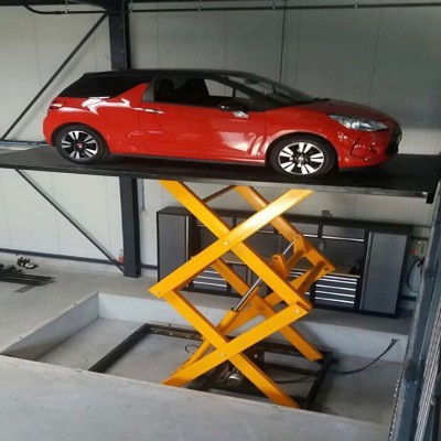 Fixed Hydraulic Scissor Car Lift for Parking